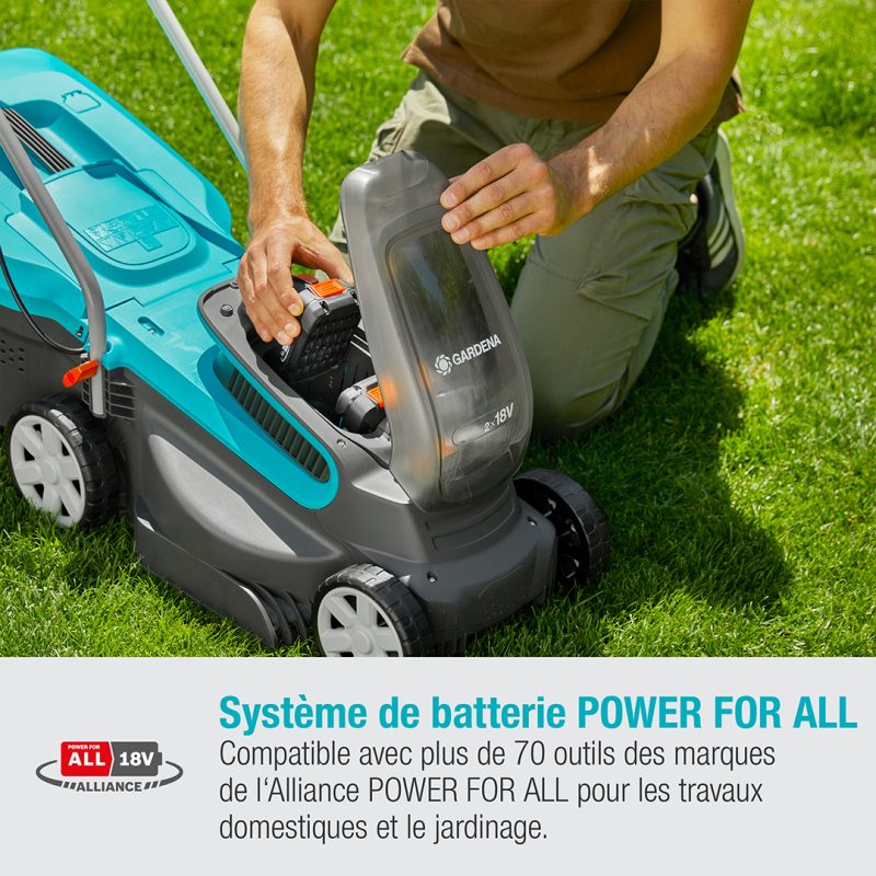 tondeuse à gazon sans fil