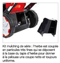 Tondeuses à gazon thermique tractées Efco LR 53 TBX allroad plus4 51 cm 150 cm3 1600-2000 m²