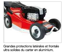 Tondeuses à gazon alluminium thermique tractées Efco 55HXF Honda 53 cm 163 cm3 2300-2600 m²