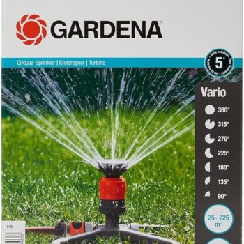 Arroseur circulaire Vario Comfort sur traîneau-Gardena