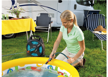 Dévidoir portable Classic 15 avec accessoire- Gardena