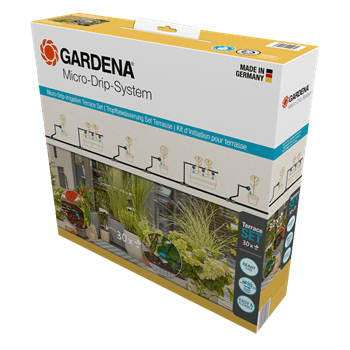 Kit d'initiation pour terrasse jusqu'à 30 plantes- Gardena