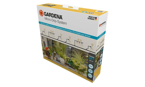 Kit d'initiation pour terrasse jusqu'à 30 plantes- Gardena