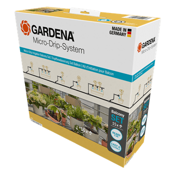 Kit d'initiation pour balcon- jusqu'à 15 plantes- Gardena