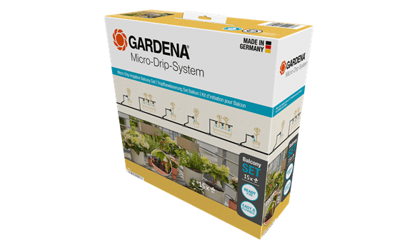 Kit d'initiation pour balcon- jusqu'à 15 plantes- Gardena