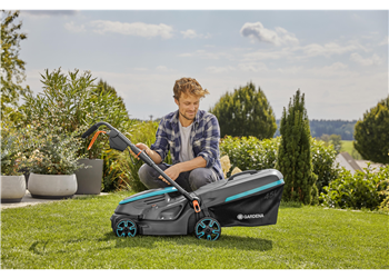 Tondeuse PowerMax 37-36V P4A- Kit prêt à l'emploi