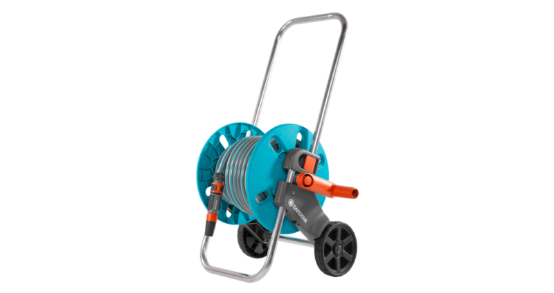 Dévidoir sur roues S  AquaRoll  équipé (1/2″) 13 mm 20 m