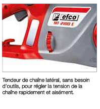 Tronçonneuses électriques Efco -MT 2100 E 41 cm 2000 W