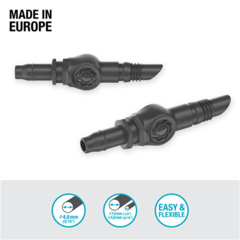 Jonction droite 4.6 mm