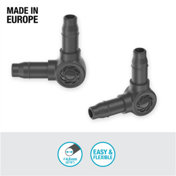 Jonction en L 4.6 mm