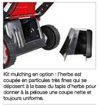 Tondeuses à gazon thermique tractées Efco comfort LR 48 TK COMFORT PLUS 46 cm 139 cm3 1400-1800 m²