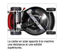Tondeuses à gazon thermique tractées Efco comfort LR 48 TK COMFORT PLUS 46 cm 139 cm3 1400-1800 m²