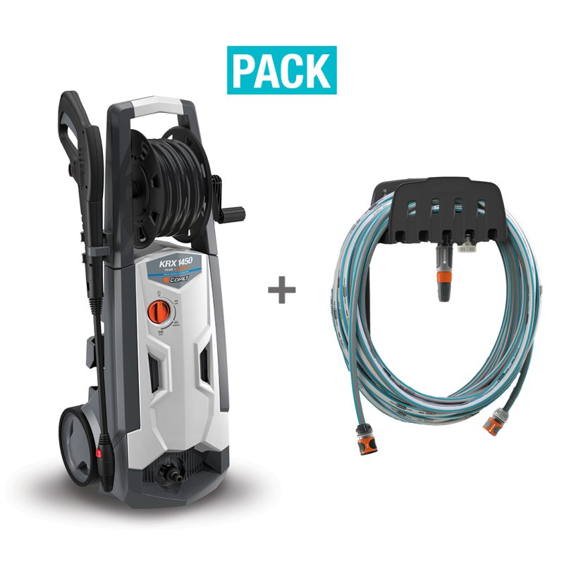 Pack Nettoyeur haute pression KRX 1450 PLUS avec Tuyau Gardena 20m