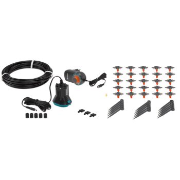 Kit Arrosage automatique balcons et terrasses Jardin urbain 6 balconnières