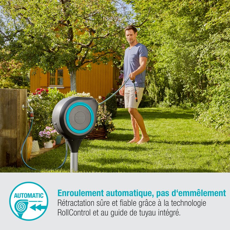 Enrouleur Dévidoir automatique Gardena