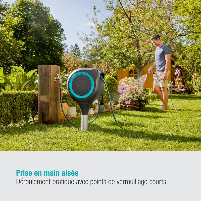 Enrouleur Dévidoir automatique Gardena