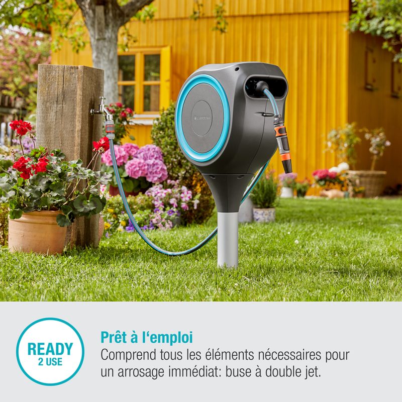Enrouleur Dévidoir automatique Gardena