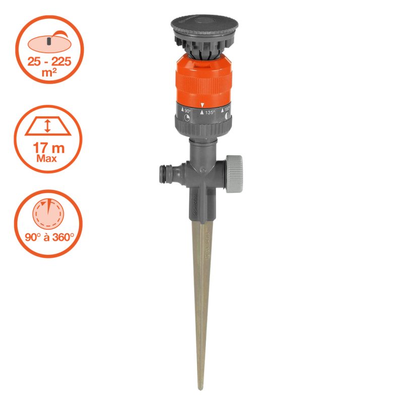 Arroseur circulaire Vario Comfort sur pic