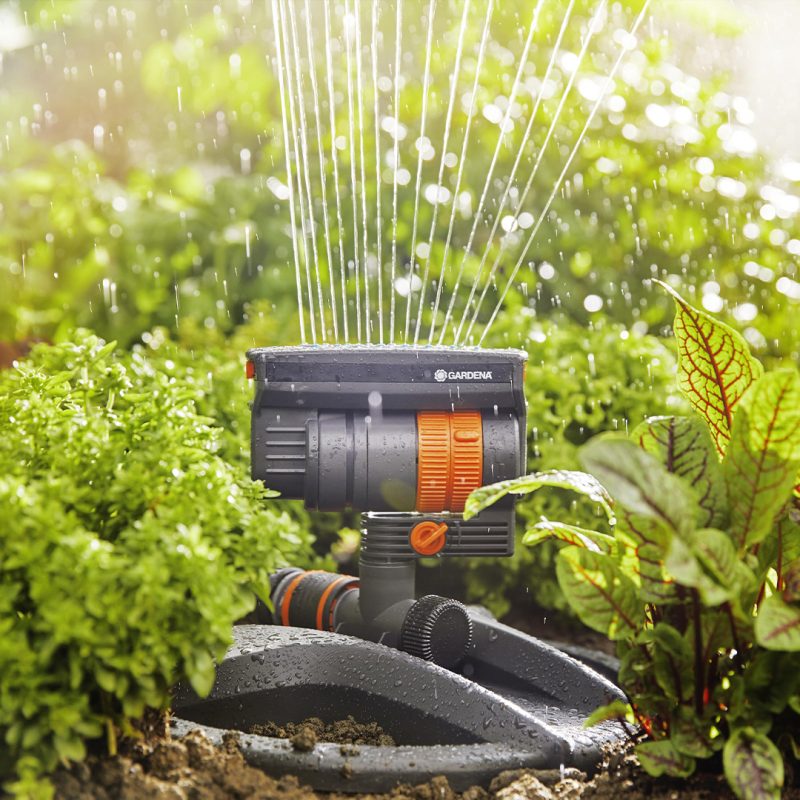 Arroseur oscillant AquaZoom compact