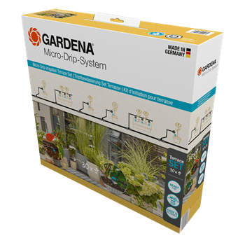 Kit d'initiation pour terrasse jusqu'à 30 plantes- Gardena