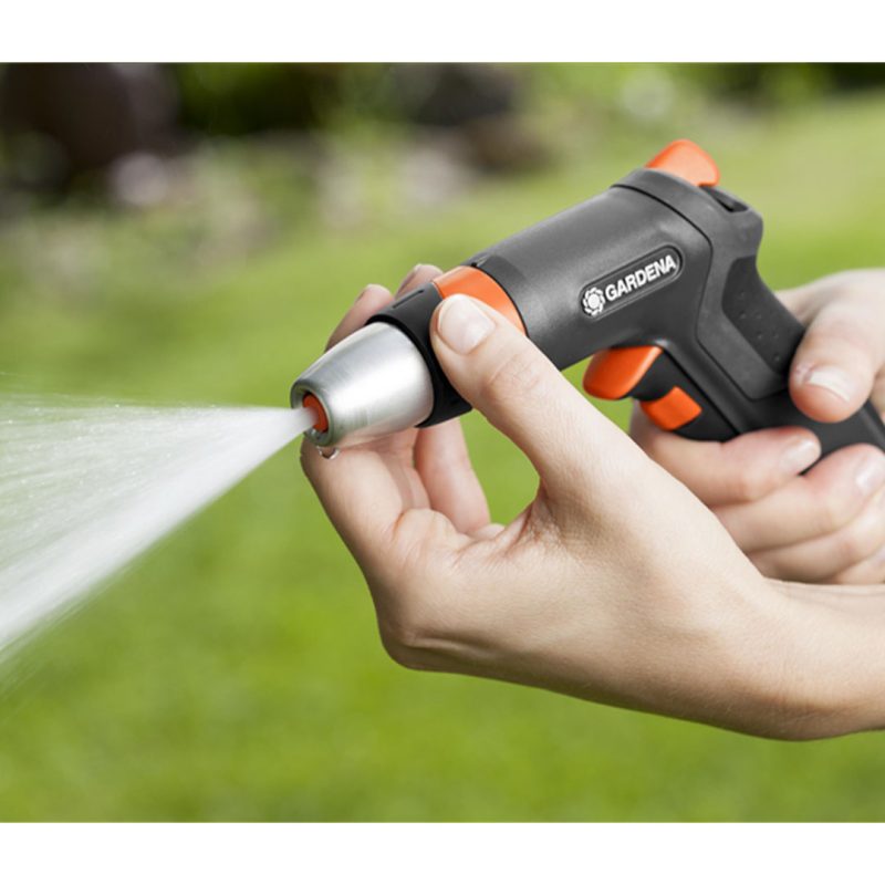 Kit pistolet de nettoyage + raccord d’arrosage aquastop Premium