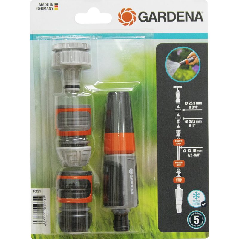 Nécessaire d'arrosage de base13 mm et 15 mm