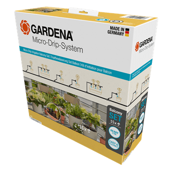 Kit d'initiation pour balcon- jusqu'à 15 plantes- Gardena