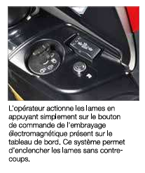 Tondeuse autoportée EFCO 105/16 K 105 cm 452 cm3 < 7.000 m²