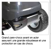 Tondeuse autoportée EFCO 105/16 K 105 cm 452 cm3 < 7.000 m²
