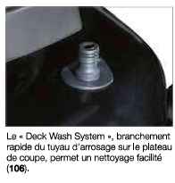 Tondeuse autoportée EFCO 105/16 K 105 cm 452 cm3 < 7.000 m²