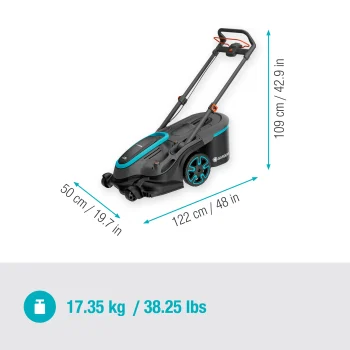 Tondeuse sur batterie PowerMax Duo 46/36V P4A 4 Ah - Kit prêt à l'emploi