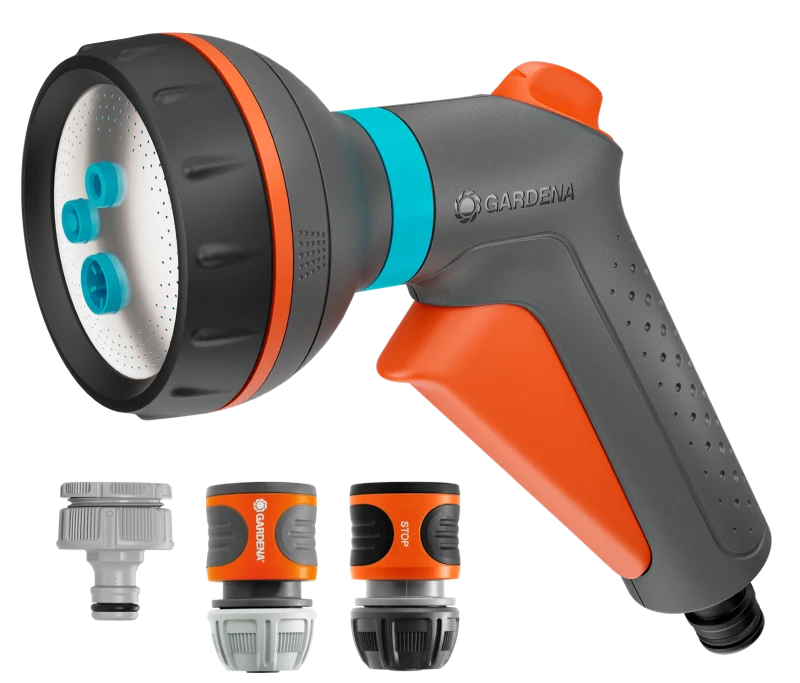 Pistolet d’arrosage multi-applications Classic avec nécessaire de base