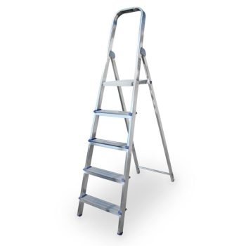 Escabeau de sécurité en aluminium JORMAX SUPER capacité 150 kg. Escabeau Aluminium 4 marches