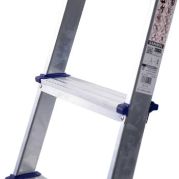 Escabeau de sécurité en aluminium JORMAX SUPER capacité 150 kg. Escabeau Aluminium 4 marches